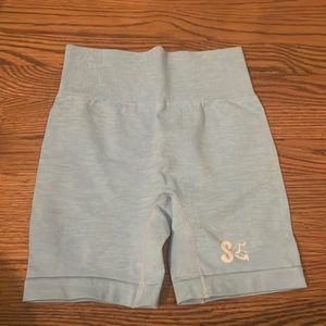Light Blue gym shorts